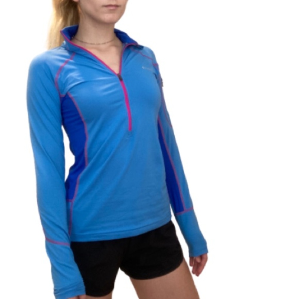 COLUMBIA Midweight Stretch Half-Zip Base L…